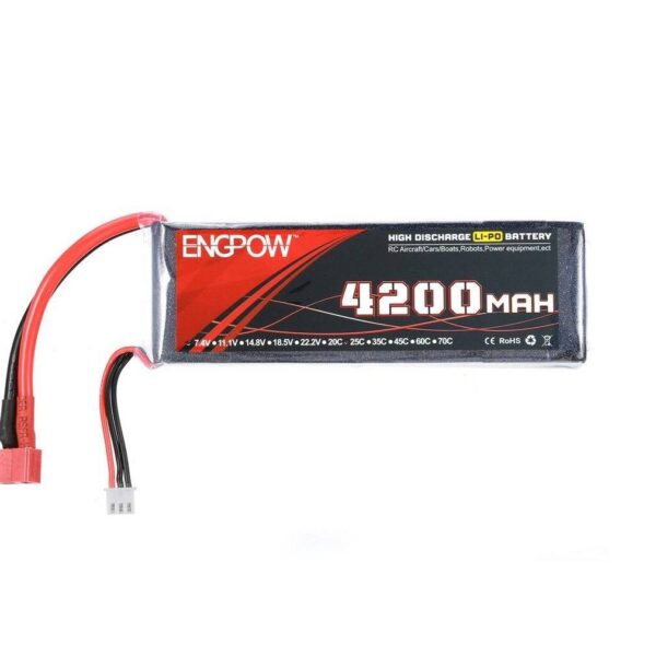 Lipo Rechargeable Battery-11.1V/4200mAH