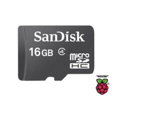 Raspberry Pi 16GB SD Card With Pre-Loaded Noobs