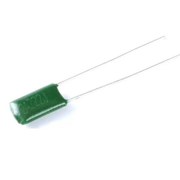 2.2nF100V (0.0022uF – 2A222J) – Polyester Film Capacitor_Sharvielectronics