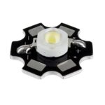 3 Watt White LED with Star Board Heat Sink sharvielectronics.com