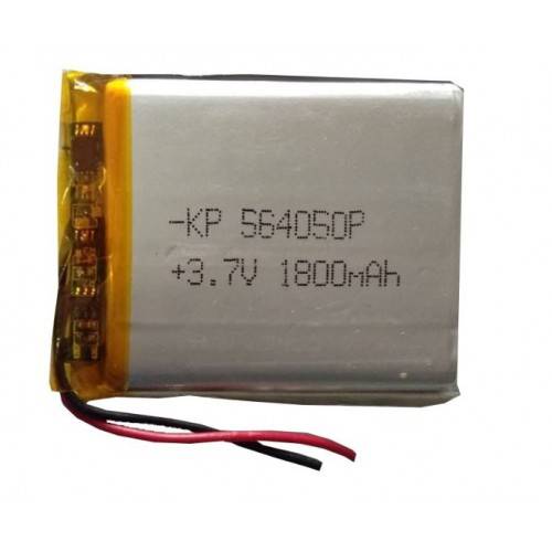 Lipo Rechargeable Battery-3.7V/1800mAH-KP-564050 Model