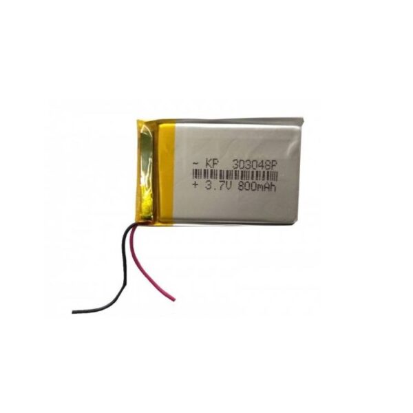 Lipo Rechargeable Battery-3.7V/800mAH-KP-303048 Model