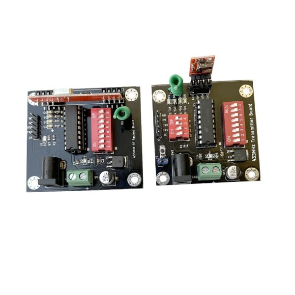 433Mhz Wireless RF Transmitter Receiver Board With HT12D HT12E upto 100 Meter Range