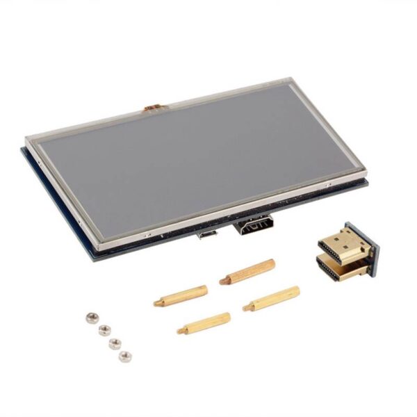 12.7 cm (5") LCD Touch Display with HDMI for Raspberry Pi