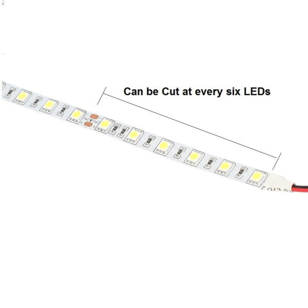 5050 White SMD LED Strip - 5 Meter Non Waterproof