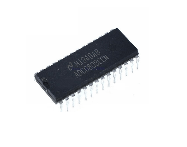 ADC0808 8-Bit A/D Converter with 8-Channel Multiplexer IC Package DIP-28 (N0028E)