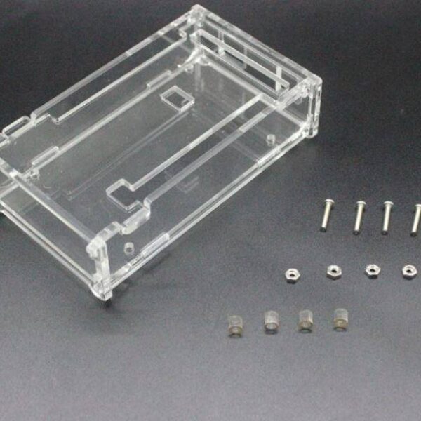 Enclosure Transparent Glossy Acrylic Box Case for Arduino Mega 2560 R3