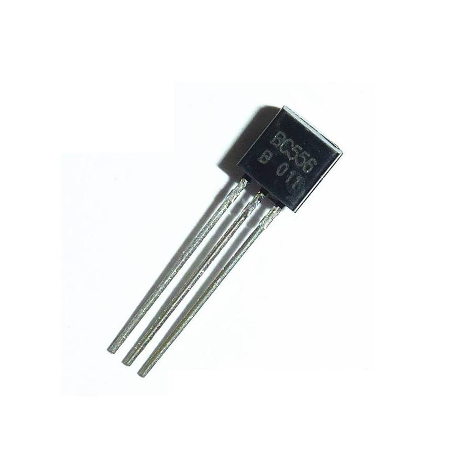 3-Pin 65V 100mA 5 x ON Semi BC556BG PNP Bipolar Transistor 
