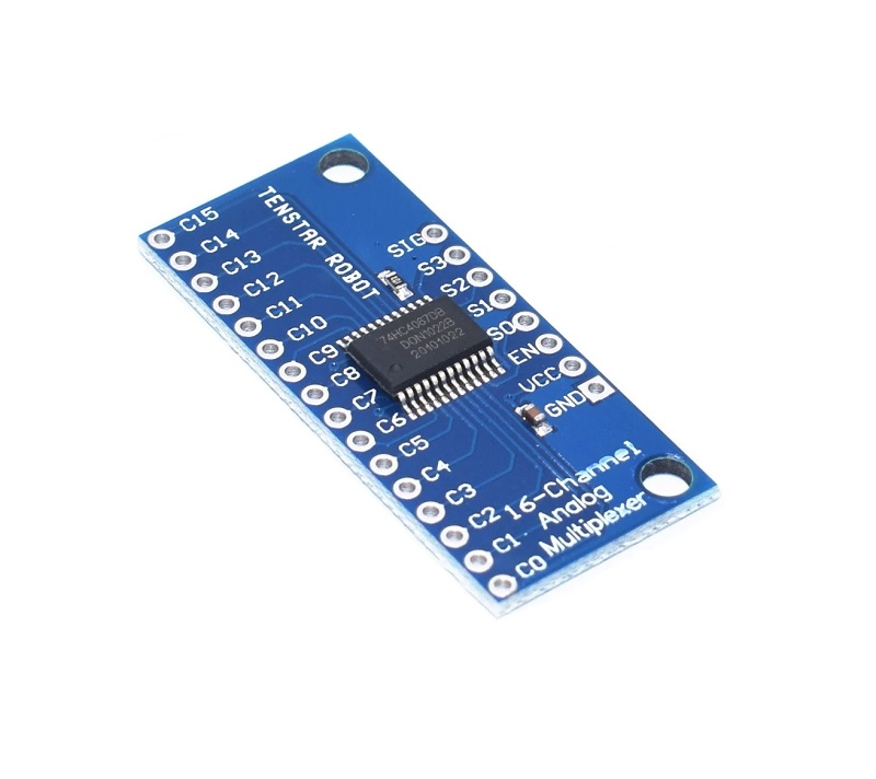 CD74HC4067 16-Channel Analog/Digital Multiplexer Breakout Board Module