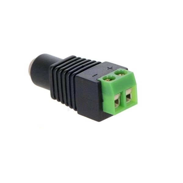 DC-Power-Jack-–-Female-Connector-with-2-pin-Screw-Terminal. sharvielectronics.com