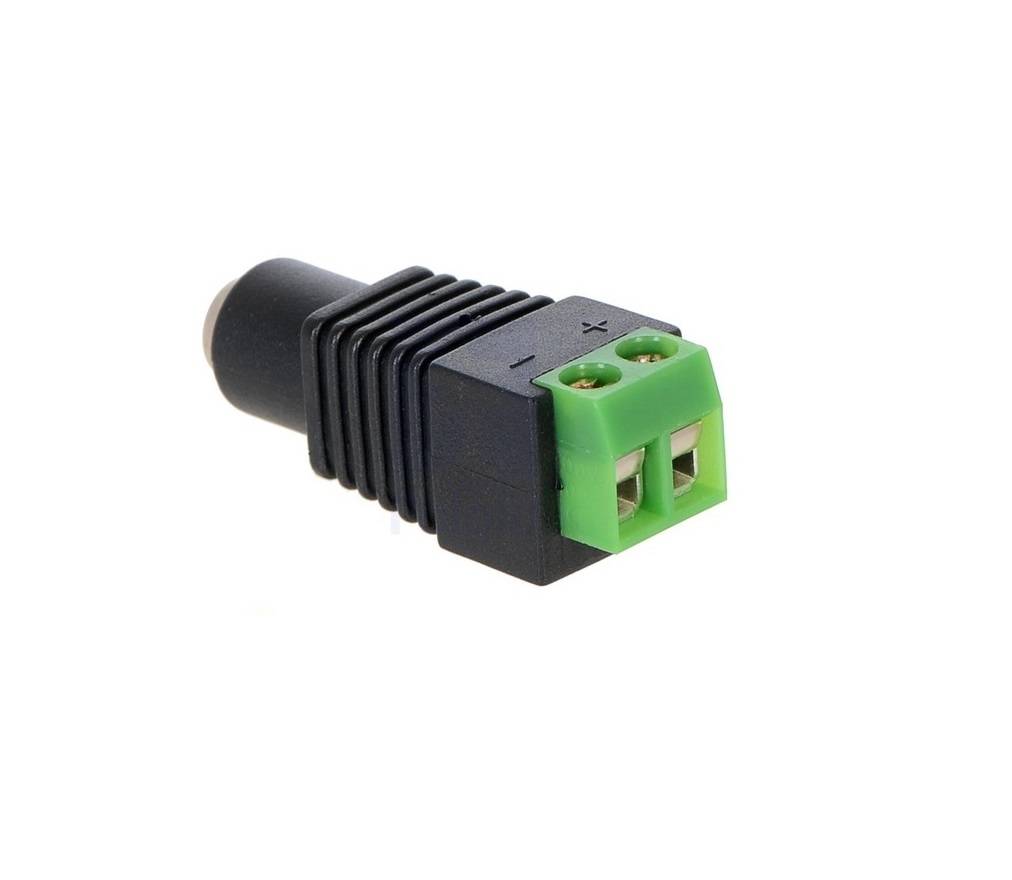 DC-Power-Jack-–-Female-Connector-with-2-pin-Screw-Terminal. sharvielectronics.com