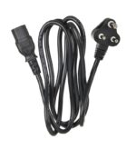 Flat Type 3 Pin Power Cord For Indian Socket