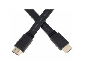 HDMI to HDMI Cable 0.5 Meter Flat Copper Black sharvielectronics.com