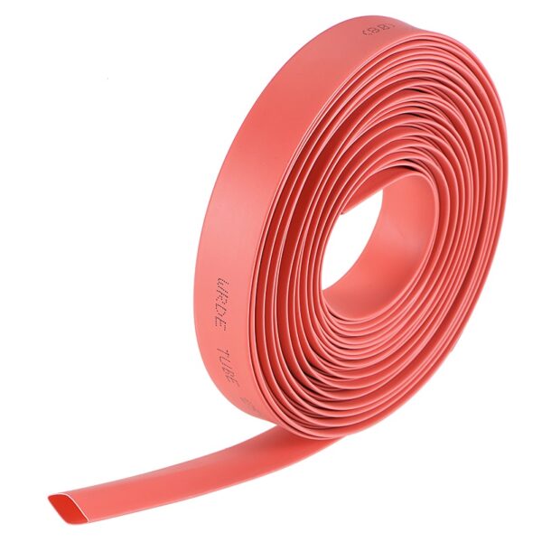 Heat Shrink Tube - Red - Diameter 8mm - Length 1 meter Sharvielectronics