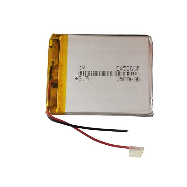 Lipo Rechargeable Battery-3.7V/2500mAH-KP-045060 Model