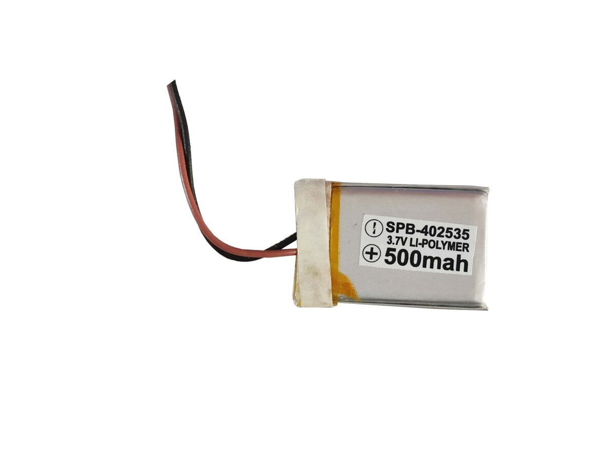 Lipo Rechargeable Battery-3.7V/500mAH-KP-402535 Model