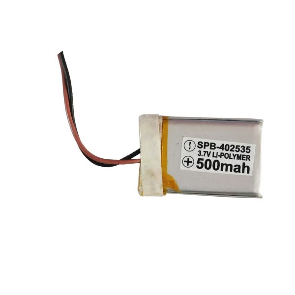 Lipo Rechargeable Battery-3.7V/500mAH-KP-402535 Model