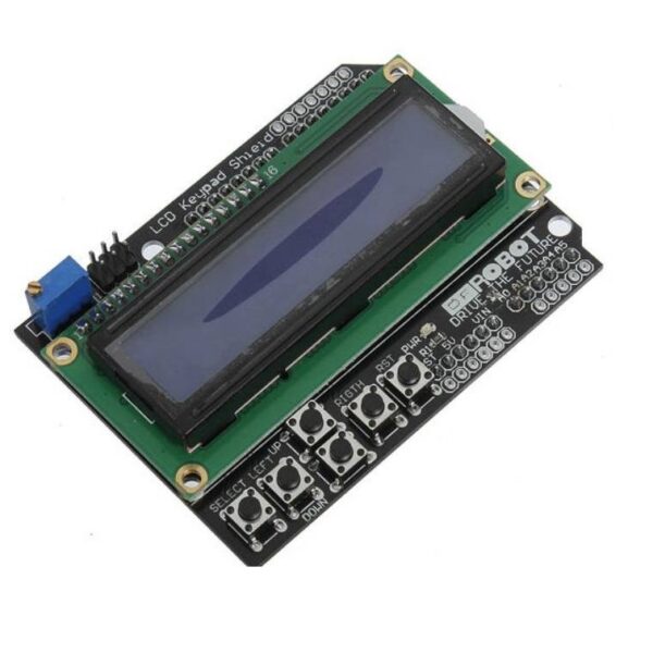 Keypad Shield Blue Backlight For Robot LCD 16x2 Board