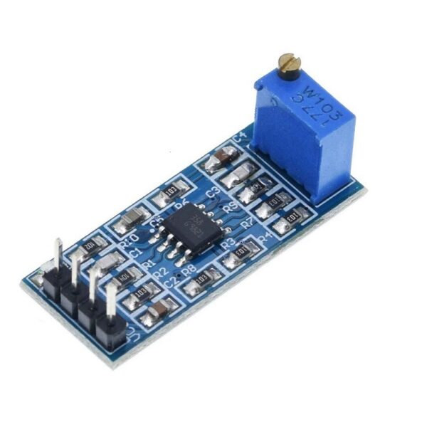 LM358 Gain Amplification With Operational Amplifier Module