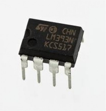 LM393 IC – Low Power Low Offset Voltage Dual Comparator IC sharvielectronics.com