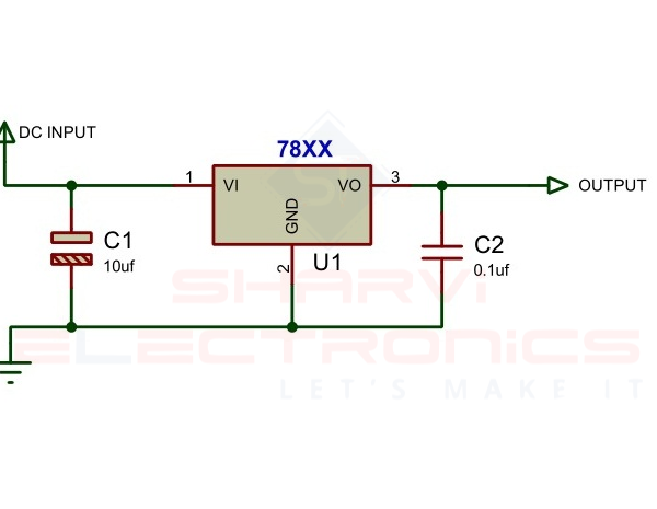 LM7808 IC-8V Positive Voltage Regulator IC
