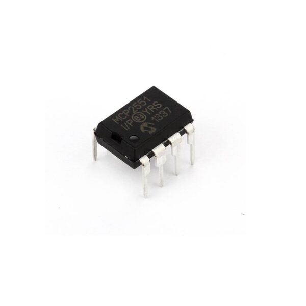 MCP2551 CAN Transceiver IC Package-DIP-8