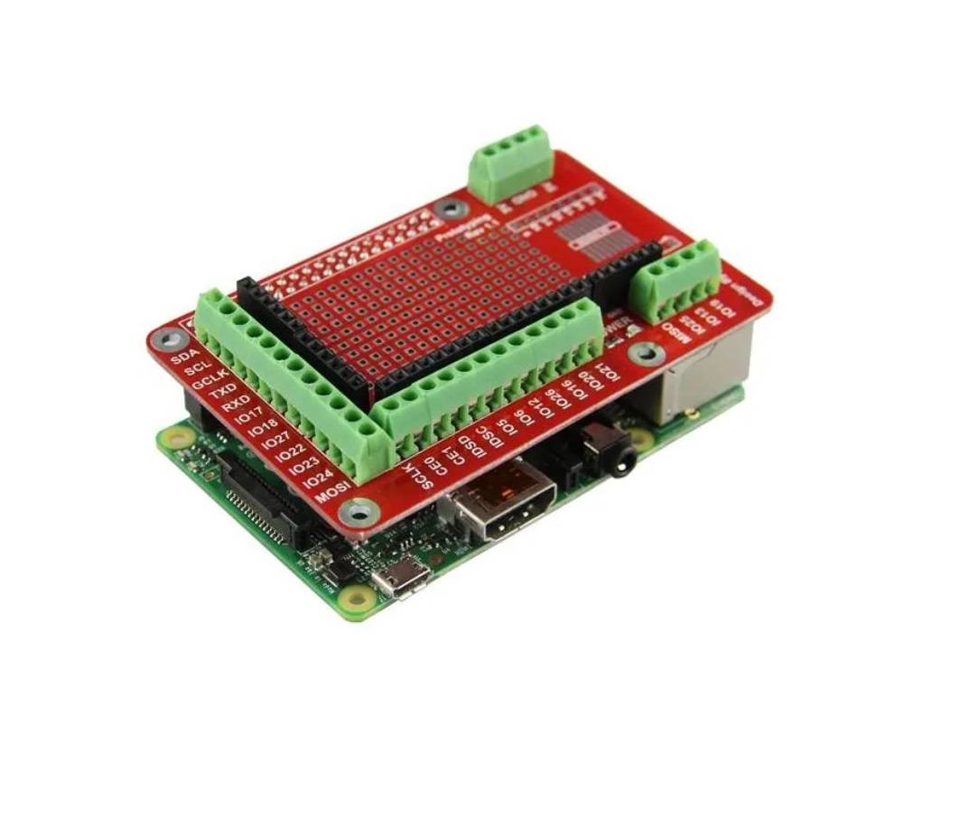 Sharvielectronics: Best Online Electronic Products Bangalore | Prototype Expansion Shield for Raspberry Pi 3 | Electronic store in Karnataka
