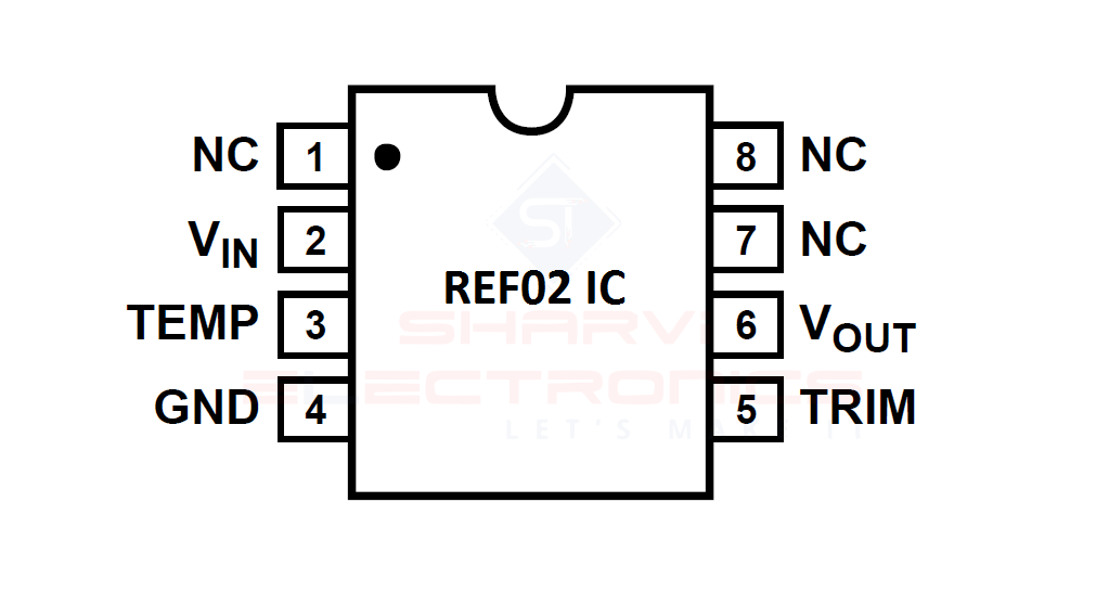 5V Precision IC de tensión de referencia 1PCS/5PCS REF02AP REF02 8 Pines BB
