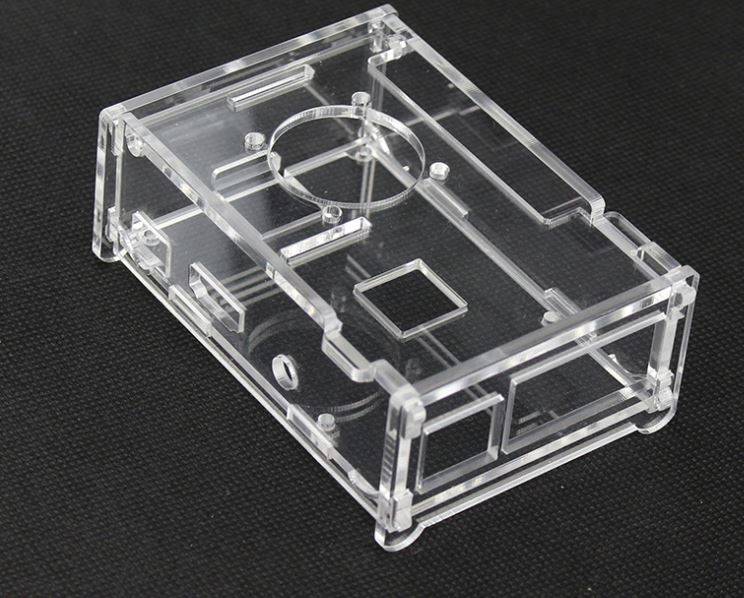 Raspberry Pi 3 Transparent Acrylic Case Enclosure
