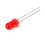 Red LED-5mm Diffused-5 Pieces Pack_Sharvielectronics