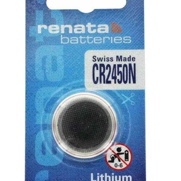 CR2450N-3V/540mAh-Lithium Coin Cell-Renata