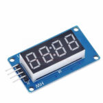 TM1637 4 Bits Digital Tube LED Display Module With Clock Display for Arduino sharvielectronics.com
