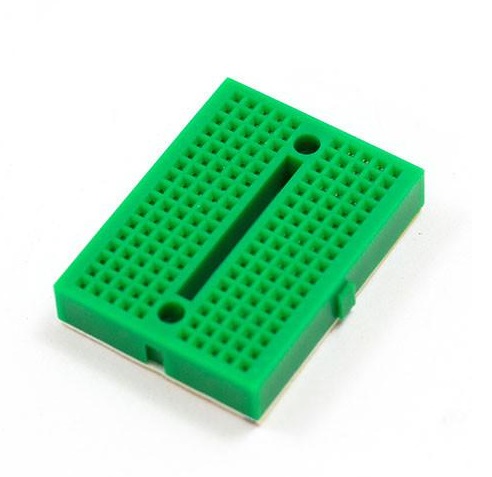 Yellow 170 Point Solderless PCB Mini BreadboardSYB-170 Adhesive Back 1x 