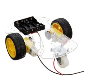Transparent Robot Smart Car Chassis Kit sharvielectronics.com