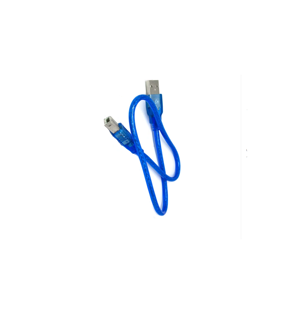 USB A To B-Blue Cable for Arduino