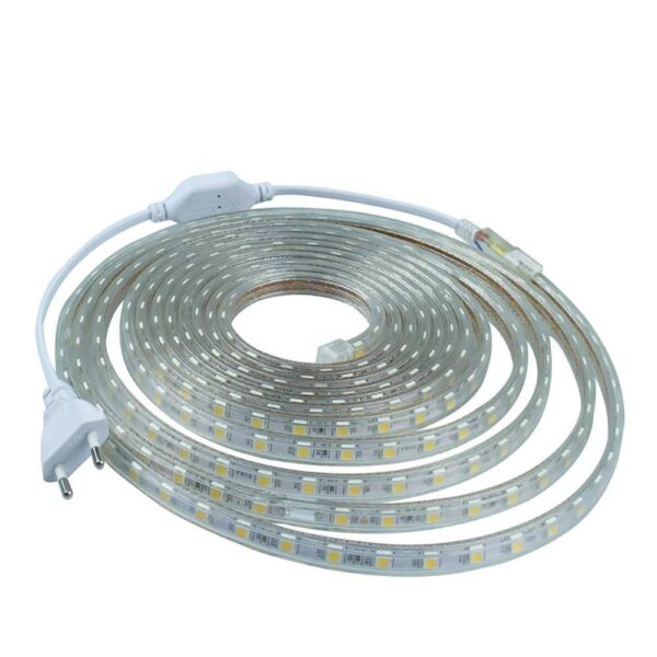IP-65 5050 Warm White SMD LED Strip-5 Meter Waterproof