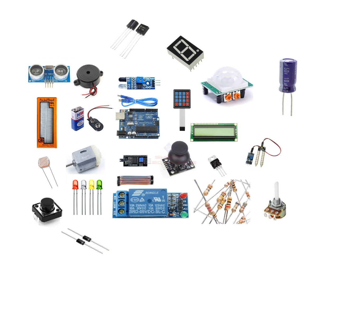 Starter Kit For Arduino Beginner V1.2  Sharvielectronics: Best Online  Electronic Products Bangalore