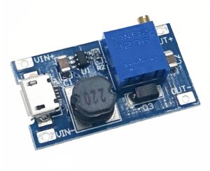 MT3608 Adjustable Boost 2A Step Up Module Micro USB  Sharvielectronics:  Best Online Electronic Products Bangalore