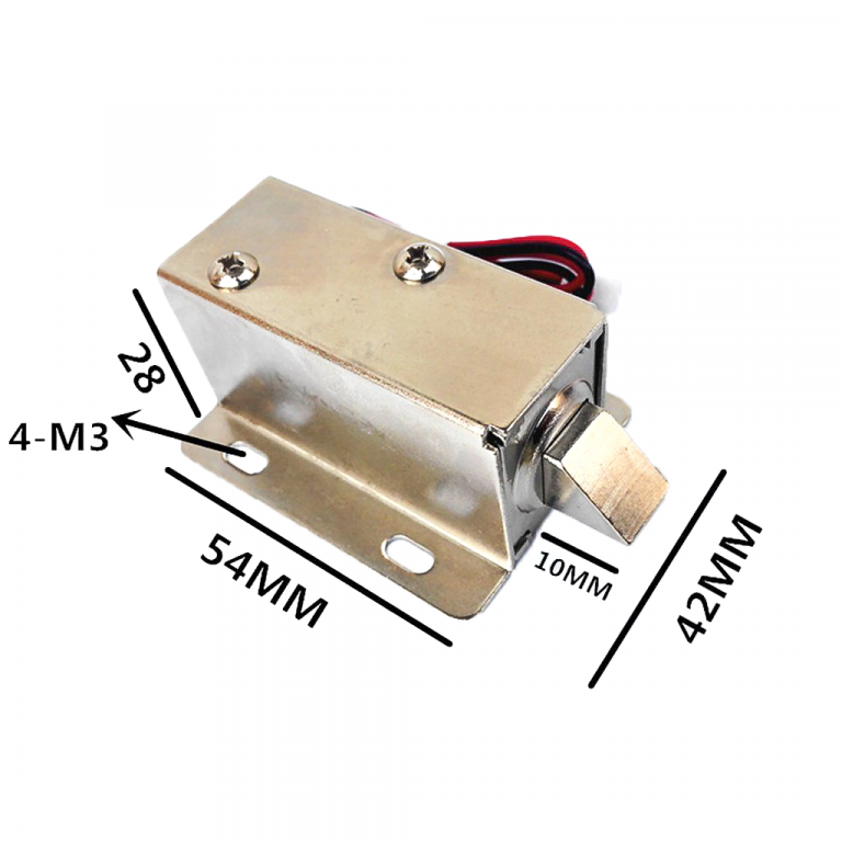 Sharvielectronics: Best Online Electronic Products Bangalore | DC 12V Cabinet Door Lock Electric Lock Assembly Solenoid5 | Electronic store in bangalore