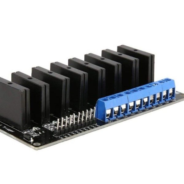 5V 2A 8-Channel G3MB-202P Solid State Relay Module-SSR