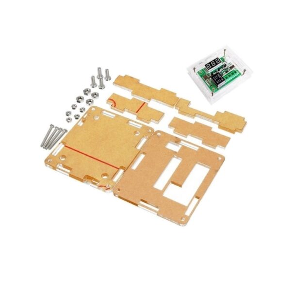 Acrylic Case For XH-W1209 Temperature Control Module Sharvielectronics