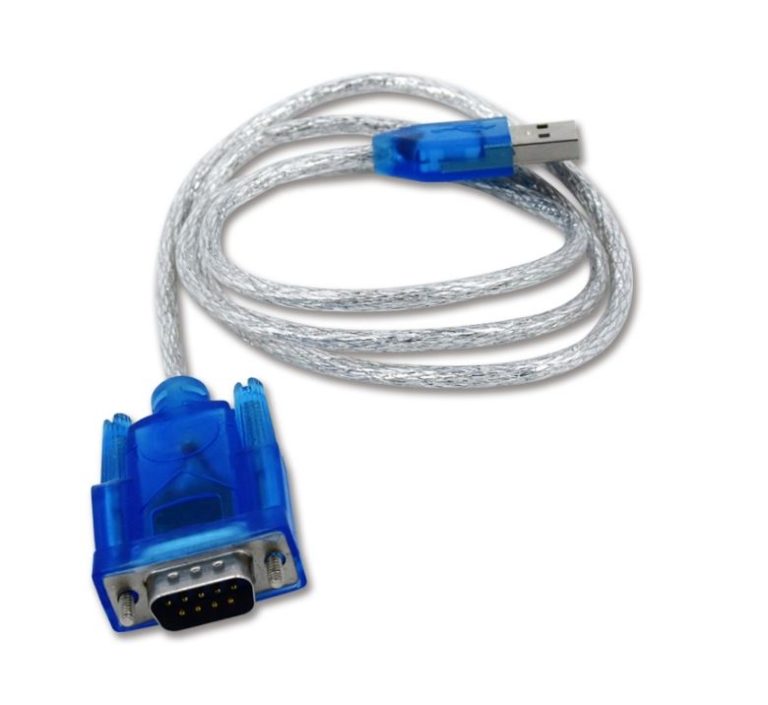 HL-340 USB To RS232 Serial Port Adapter 9 Pin Serial Cable ...
