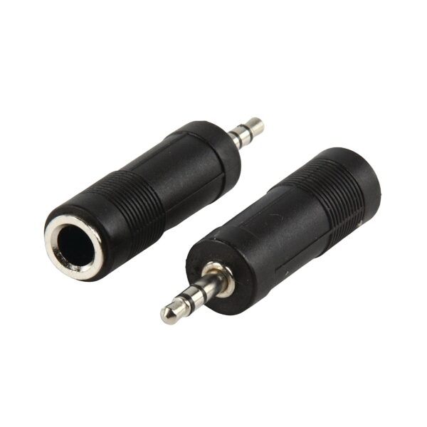 Audio Jack 6.3mm female jack to 3.5mm male plug sharvielectronics.com