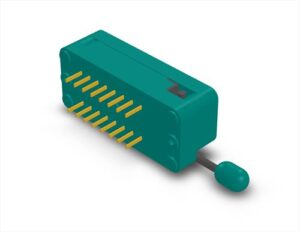 16 Pin ZIF Socket sharvielectronics.com