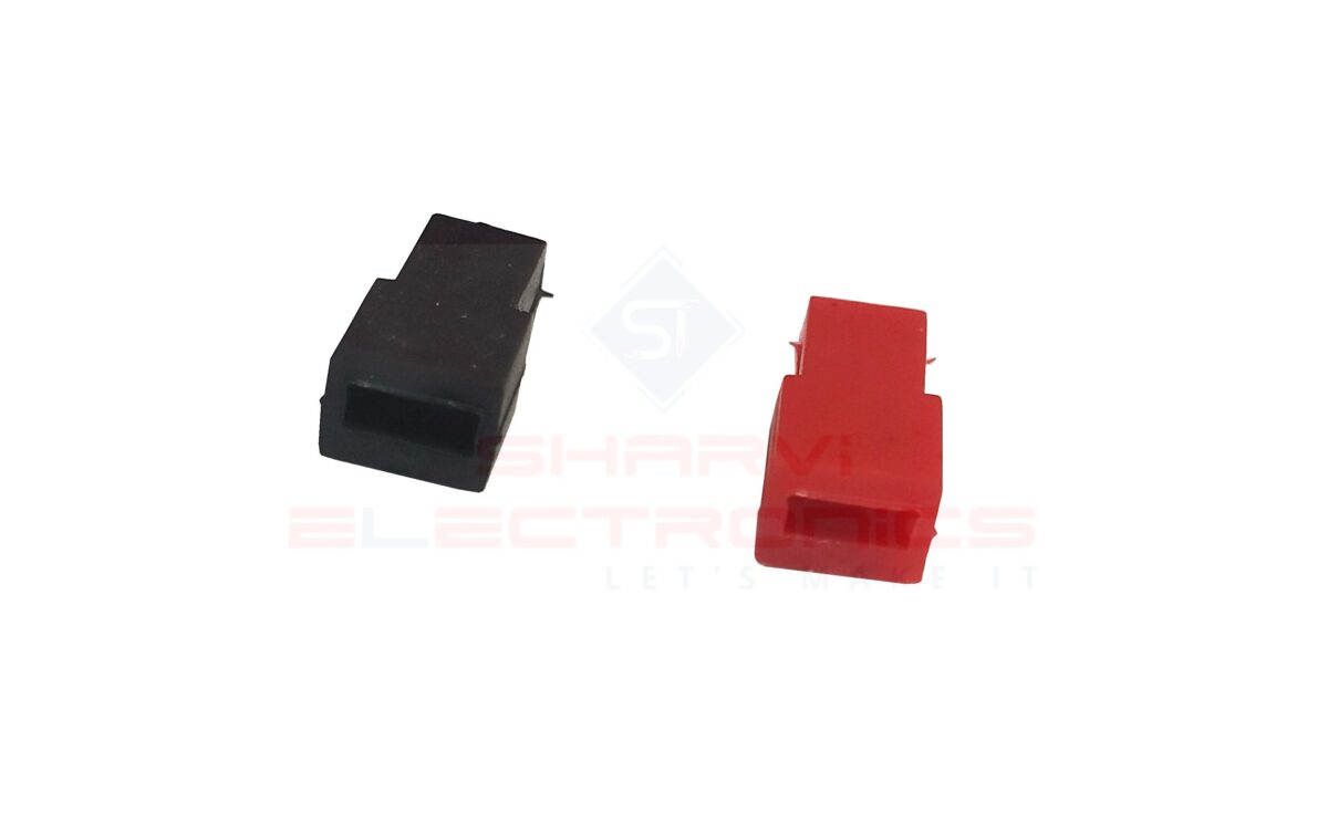 Battery Spade Terminal Sleeve -Red and Black Pair sharvielectronics.com