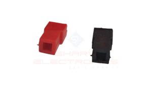 Battery Spade Terminal Sleeve -Red and Black Pair sharvielectronics.com