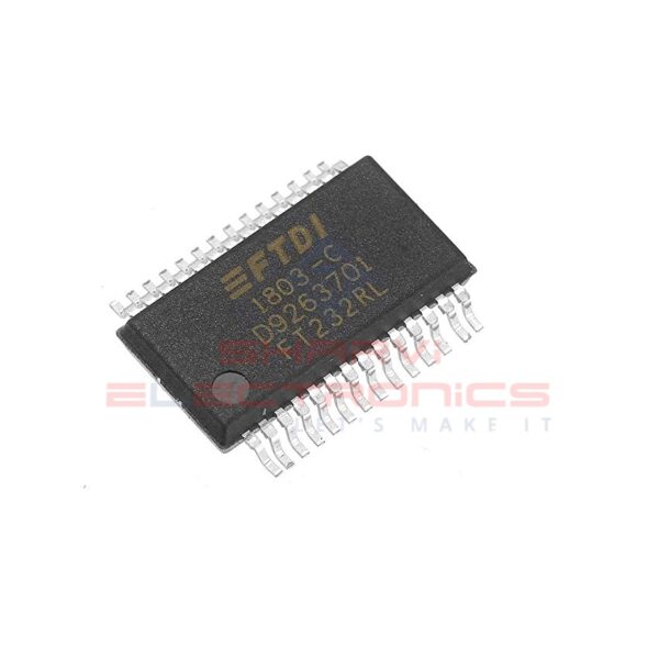 FT232RL USB to Serial UART Interface IC - SSOP-28 Package