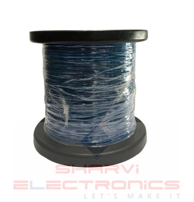 Sharvielectronics: Best Online Electronic Products Bangalore | Multi Strand Flexible Wire Blue 742 Thin 92 Meter 1 2 | Electronic store in bangalore