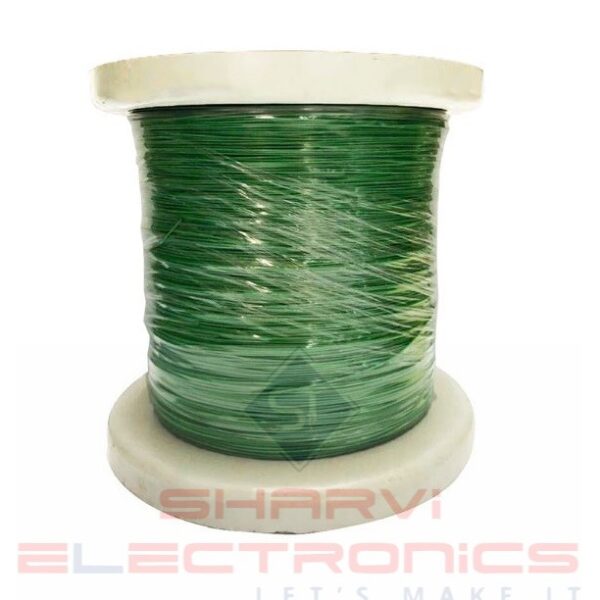 Multi Strand Flexible wire-Green-7/42 thin-(92 meters)