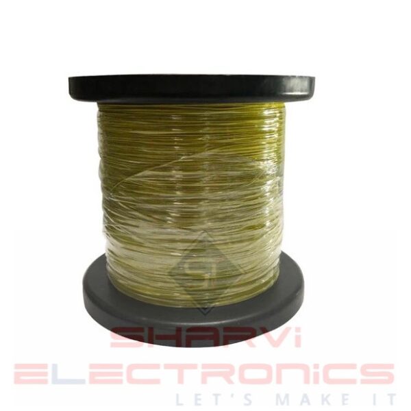 Multi Strand Flexible wire-Yellow-7/42 thin-(92 meters)